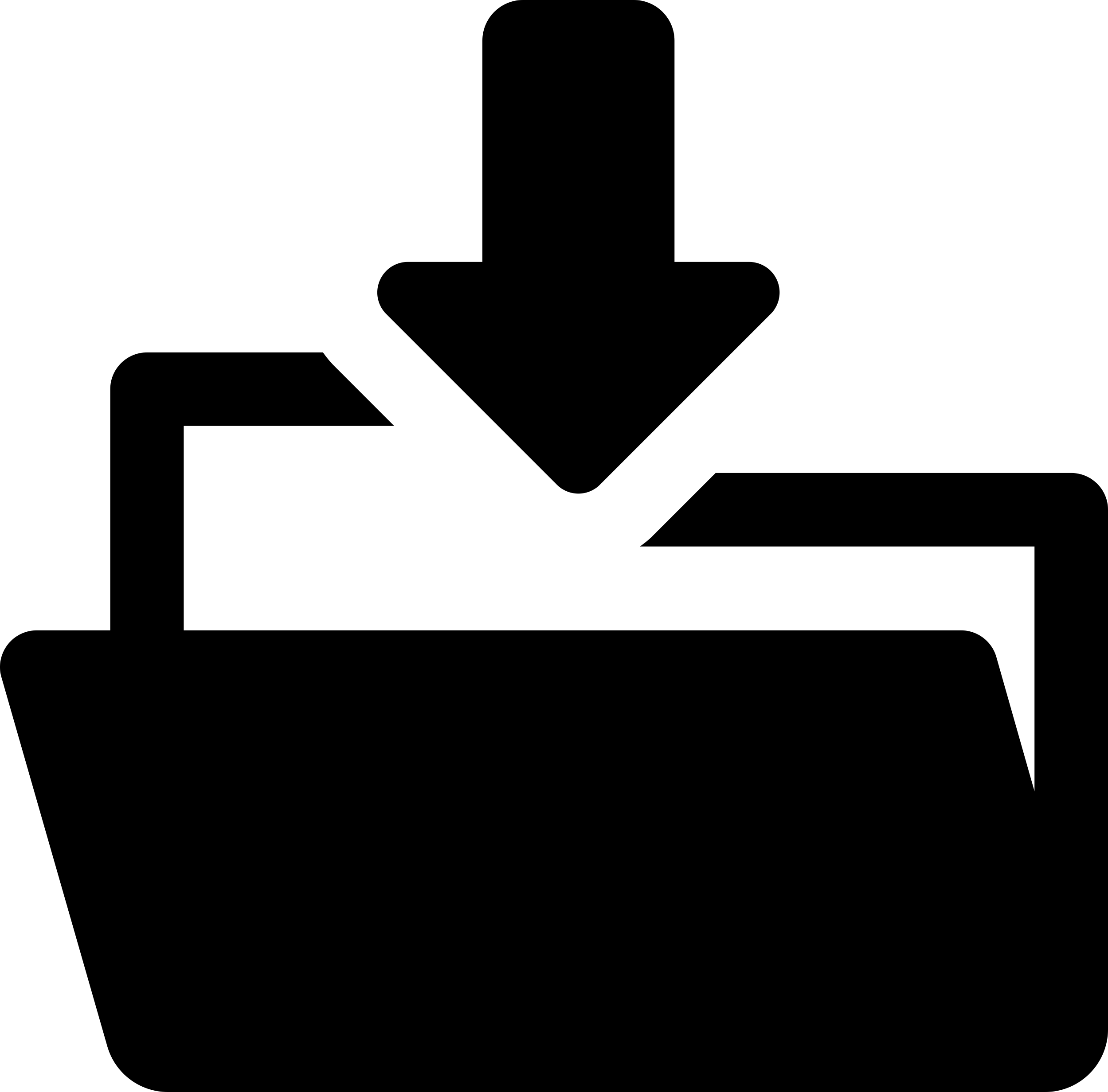 Download To Folder Outline Svg Vector Free Vectors